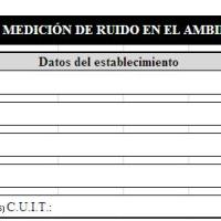 PROTOCOLO DE MEDICIÓN DE RUIDO EN EL AMBIENTE LABORAL-RESOL 085/12-SRT-ARGENTINA